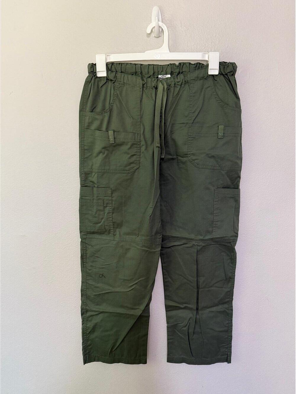 Butter soft stretch scrub pants 10 pocket large petite 
$36.99 retail